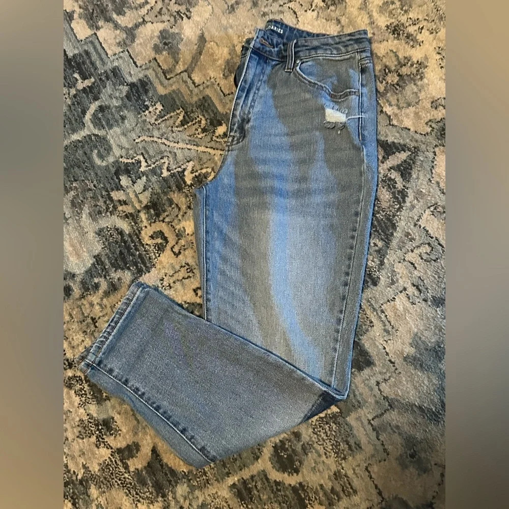 mom jeans, size 13